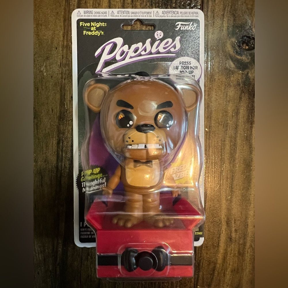 Funko Popsies Five Nights at Freddys FNAF Freddy Fazbear Sealed